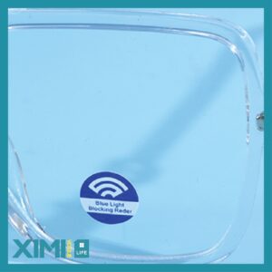 Stylish Big Frame Blue-Light-Blocking Glasses(Transparent)