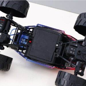Four way remote control off-road vehicle UV spray coating