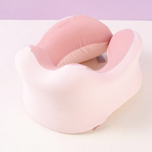 Comfortable Memory Foam U-Shaped Pillow Pink