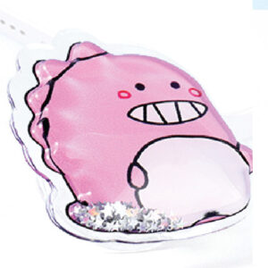 Cute Smilingly Baby Dinosaur Air-Bag Phone Stand Pink