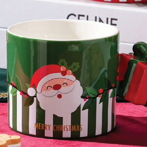 Christmas Series 340ml/11.4fl.oz. Christmas Gift Handle Ceramic Cup