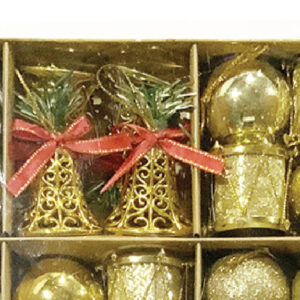Luxury Christmas Accessories Gift Box (24 PCS)(Gold)