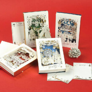 Hollowed Out Scene Pop-Up Christmas Greeting Card