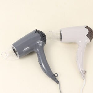 1000W Household Portable Folding Hair Dryer - Cream White