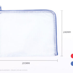 PVC Mesh Bag(24*29.5*0.5cm Paper Loadable)