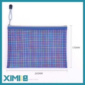A5 Colorful Grid Bag