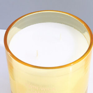 Twin-wick Candle (White Jasmine Aroma) 342g/12.0oz.