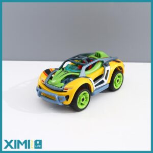 DIY Assemble Alloy Pull Back Vehicle Toy (KLX600-9)