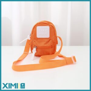 Street Style Multi-Purpose Cell Phone Pouch (Orange)