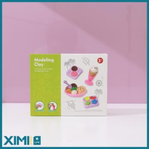 3-Color Ice-Cream Modeling Clay (11448) (Ages 3+)