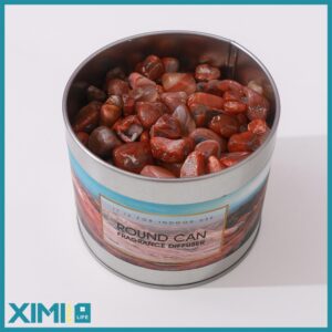 Round Can Red Agate Stone Fragrance Diffuser