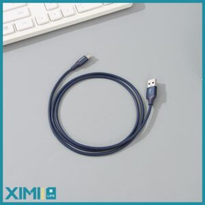 Solid Color USB Type-C Cable (Dark Blue)