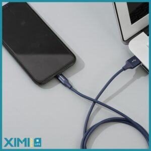 Solid Color USB Type-C Cable (Dark Blue)
