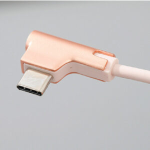 Angle USB Type-C Cable (Pink)