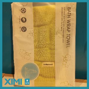 Mugwort Anti-Bacterial Bath Wrap Towel (Green)