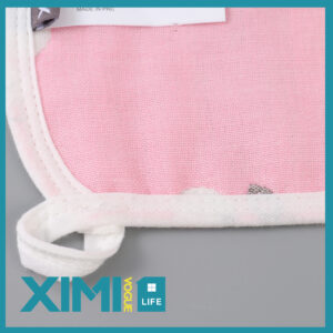 6-Layer Gauze Towel for Children (2 Pcs)(Pink/Blue)