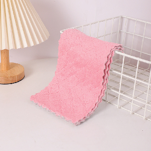 Simple grid cleaning cloth (10 pieces)