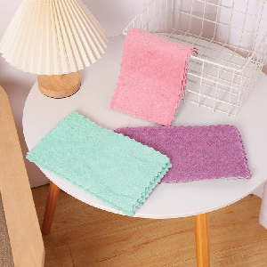 Simple grid cleaning cloth (10 pieces)