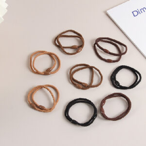Fried dough twist braid beaded rubber band 2 pack (10 yuan, 3 pieces optional)