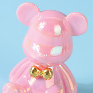Electroplated bear ornaments
