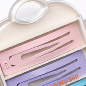 Colorful and versatile boxed square bb clip varnish