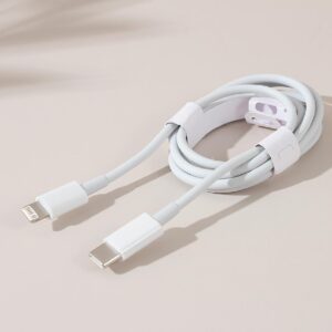 1m PD20W classic Lightning fast charging data cable - white