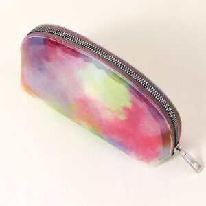 Trendy Tie-Dye Dazzling Shell Cosmetic Bag