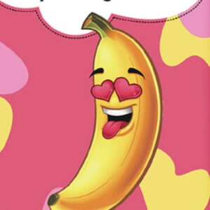Cartoon Fruit Series Facial Mask (Banana)