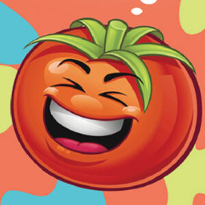 Cartoon Fruit Series Facial Mask (Tomato)