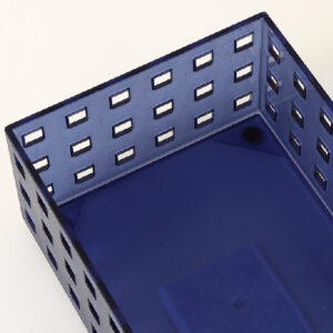 Dull Polish Hollow-Out Small Square Storage Container