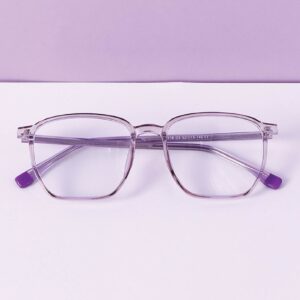 Light-Weight Simple Blue Light Blocking Glasses (Purple)