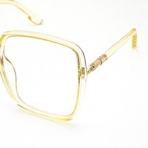 Popular Series Elegant Blue Light Blocking Glasses (Transparent Yellow)