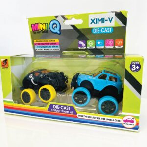 Alloy Solid-Color Off-Roader Toy Set (2PCS)