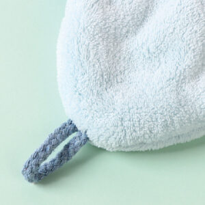 Flower Hand Towel (Blue)