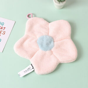 Flower Hand Towel (Pink)