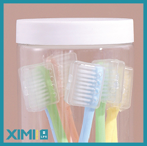 Toothbrush with Storage Bottle (8 Count)
