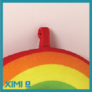 #1 Rainbow Memory Foam U-Shaped Pillow (Colorful)