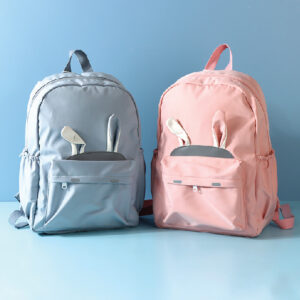 Lovely Folded Ears Backpack with Large Capacity
