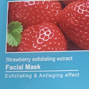 Butterfly Series Mask for Face and Neck (Strawberry)
