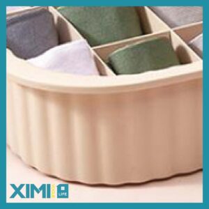 10 Compartments Plastic Underclothes Storage Bin