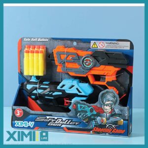 Laser Soft Bullet Gun Toy (2PCS/Set)