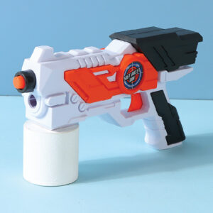 Cool Orange Mechanical Soft Bullet Gun Toy (Includ
