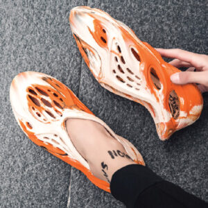 Cool Sandals for Men (Orange 44)