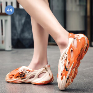 Cool Sandals for Men (Orange 44)
