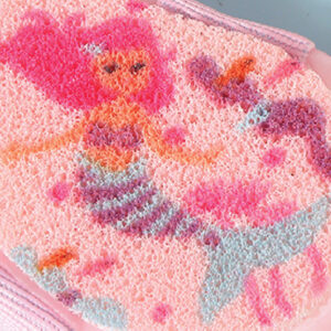 Mermaid Essential Oil Soap with Bath Towel (Pink)