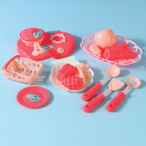 Lovely Pink Fruit-cutting Toy