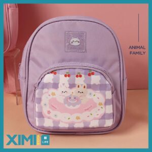 Lovely Cloud Animal Family Backpack for Kids