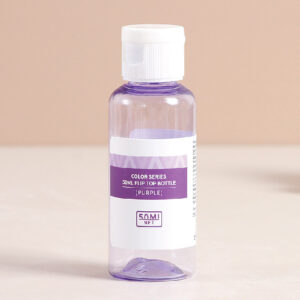 Color Series 50ml Flip Top Bottle (Purple)