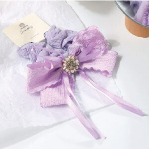 Pastoral Chic Bowknot Hair Tie