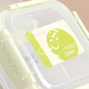 950ML Square Plastic Preservation Box(Green)